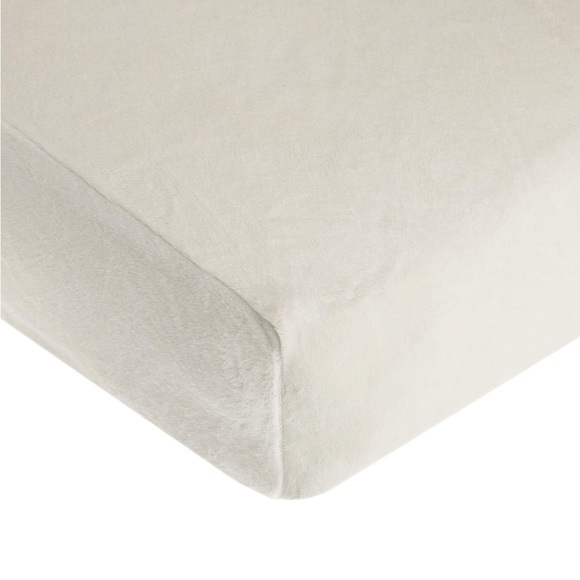 Heavenly Soft Chenille Fitted Crib Sheet - Picture 1 of 5